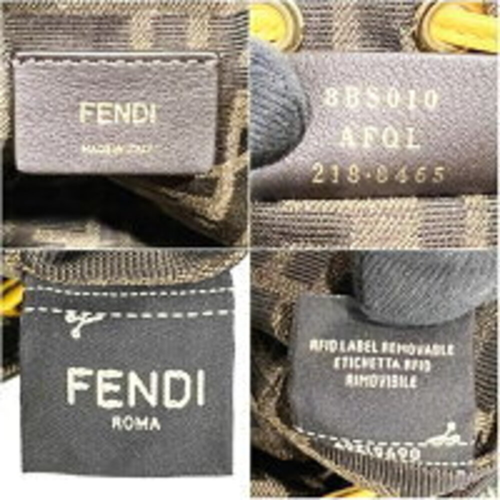 Fendi Crochet Drawstring Yellow Bag Strap Montresor MK - Picture 8 of 8